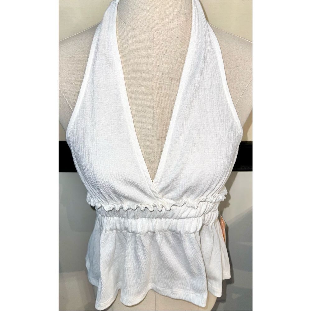 Almost Famous White Top NWT- Size Medium